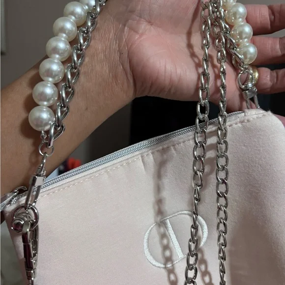 Dior Pink Chain Shoulder Bag - Picture 9 of 12